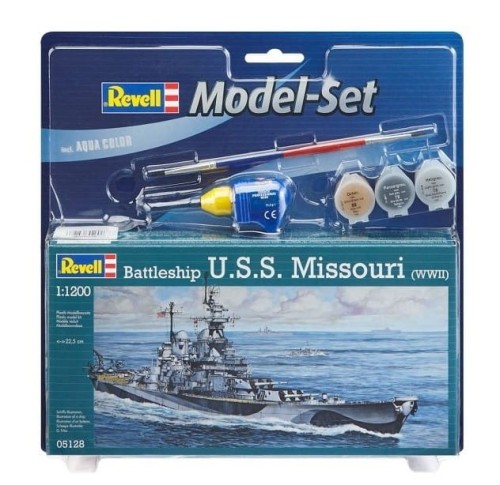 Revell 65128 Battleship USS Missouri Model Set