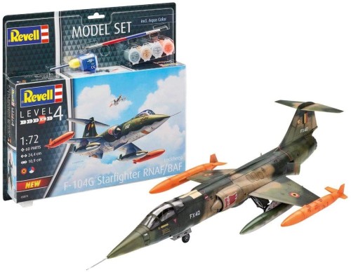 Revell 63879 F 104G Starfighter Starter Set