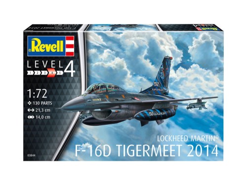 Revell 63844 Lockheed Martin F-16D Tigermeet 2014 Model Set
