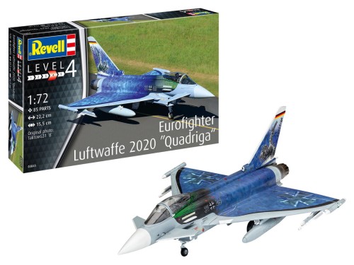 Revell 63843 Eurofighter "Luftwaffe 2020 Quadriga" Model Set