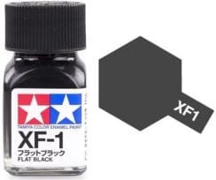 80301 TAMIYA Enamel XF-1 Flat Black Matt