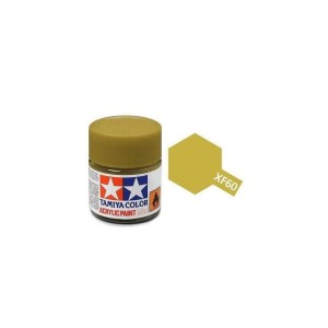 TAMIYA 81760 XF60 Dark Yellow  Acrylic paint 10ml