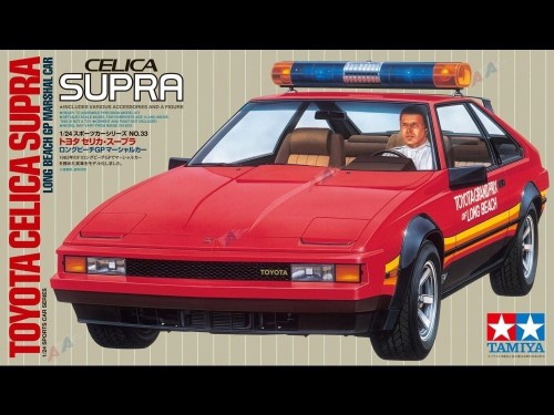 TAMIYA 24033 Toyota Celica Supra Long Beach GP Marshal Car