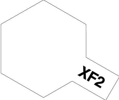TAMIYA 81702 XF2 Flat White Acrylic paint 10ml