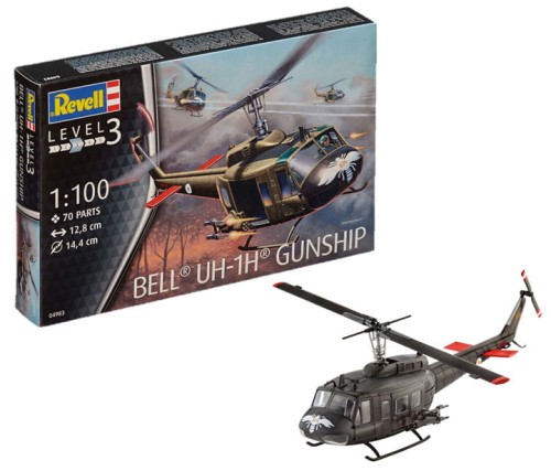 Revell 04983 Bell UH-1H Gunship