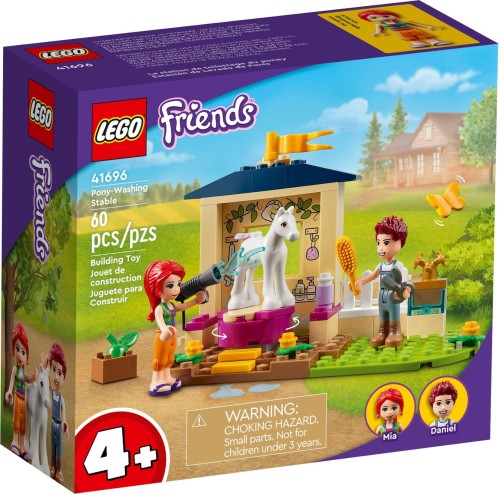 LEGO ® 41696 FRIENDS Kąpiel dla kucyków w stajni