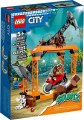 LEGO ® 60342 CITY Wyzwanie kaskaderskie: atak rekina