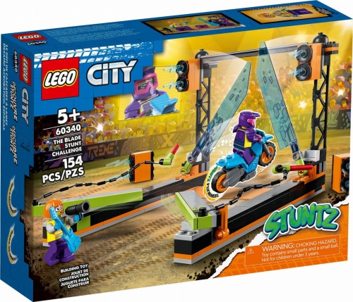 LEGO ® 60340 CITY Wyzwanie kaskaderskie: ostrze