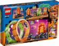 LEGO ® 60339 CITY Kaskaderska arena z dwoma pętlami