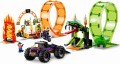 LEGO ® 60339 CITY Kaskaderska arena z dwoma pętlami