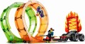 LEGO ® 60339 CITY Kaskaderska arena z dwoma pętlami