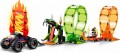 LEGO ® 60339 CITY Kaskaderska arena z dwoma pętlami