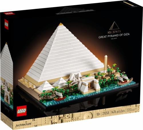 LEGO ® 21058 ARCHITECTURE Piramida Cheopsa