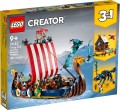 LEGO ® 31132 CREATOR Statek wikingów i wąż z Midgardu