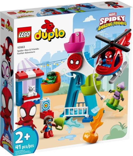 LEGO ® 10963 DUPLO Spider-Man i przyjaciele w wesołym miasteczku
