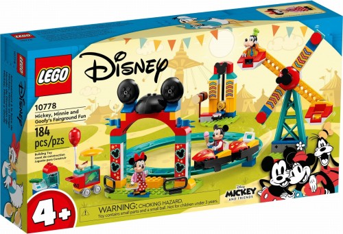 LEGO ® 10778 DISNEY Miki, Minnie i Goofy w wesołym miasteczku