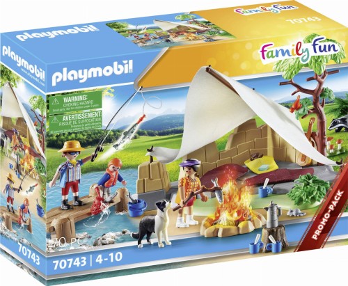 Playmobil 70743 Rodzina na kempingu