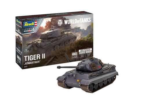 REVELL 03503 Tiger II Ausf. B "Königstiger" "World of Tanks"