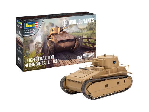 REVELL 03506 Leichttraktor Rheinmetall 1930 "World of Tanks"