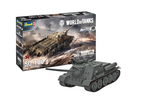REVELL 03507 SU-100 "World of Tanks" easy-click system