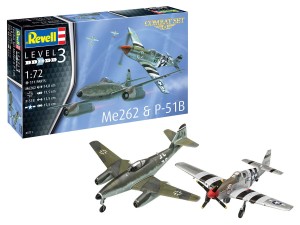 REVELL 03711 Me262 & P-51B - Combat Set
