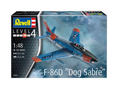 REVELL 03832 F-86D Dog Sabre
