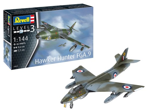 REVELL 03833 Hawker Hunter FGA.9