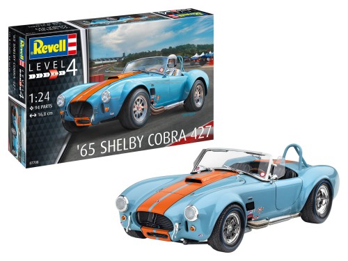REVELL 07708 65 Shelby Cobra 427