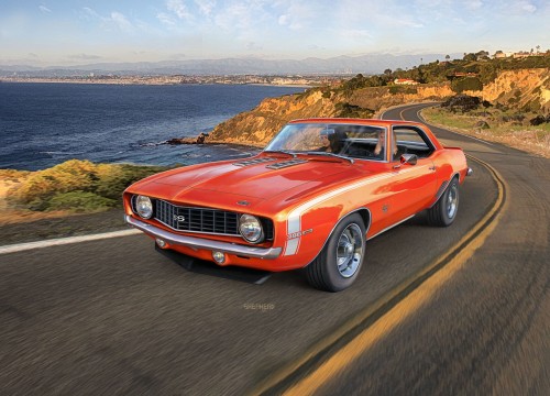 REVELL 67712 69 Camaro SS