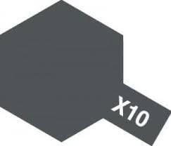 TAMIYA 81010 Acryl 23ml X-10 Gun Metal Gloss