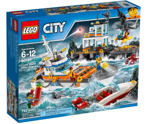 LEGO 60167 City Kwatera straży przybrzeżnej