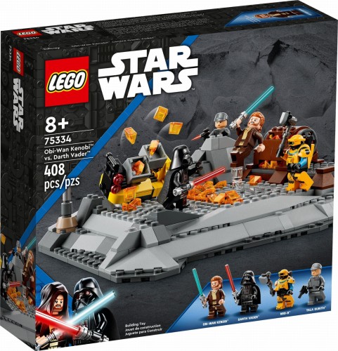 LEGO ® 75334 STAR WARS Obi-Wan Kenobi™ kontra Darth Vader™
