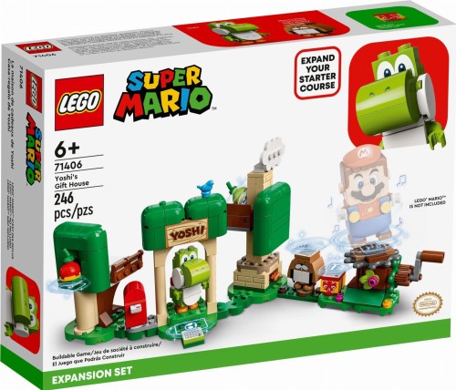 LEGO 71406 SUPER MARIO Dom prezentów Yoshiego - zestaw rozszerzający