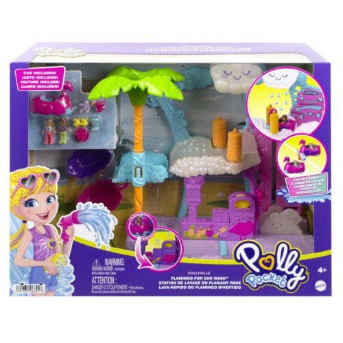 Polly Pocket Flamingowa myjnia
