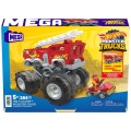 Mega Hot Wheels Monster Trucks 5-Alarm + łazik ATV