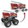 Mega Hot Wheels Monster Trucks 5-Alarm + łazik ATV