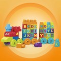 Mega Bloks Pociąg ABC