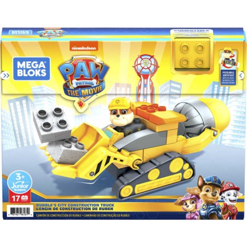 Mega Bloks Psi Patrol Spycharko-betoniarka Rubble’a