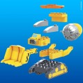 Mega Bloks Psi Patrol Spycharko-betoniarka Rubble’a