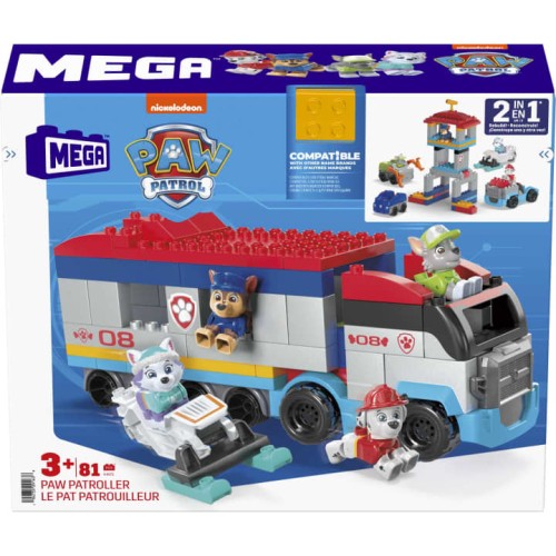 Mega Bloks Psi Patrol Patrolowiec Pojazd