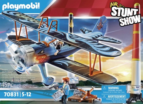 PLAYMOBIL 70831 Air Stuntshow Samolot dwupłatowy "Feniks"