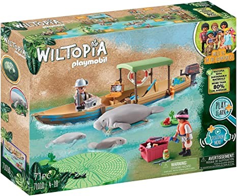 PLAYMOBIL 71010 Wycieczka łodzią do manatów