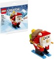 LEGO 30580 Creator Święty Mikołaj na nartach