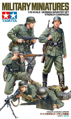 Tamiya 35293 GER. INF. FRENCH COMP.