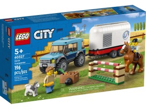 LEGO 60327 City Przyczepa do przewozu koni