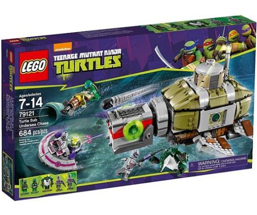 LEGO 79121 Turtles Pościg łodzią podwodną