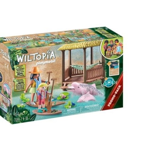 PLAYMOBIL 71143 Wiltopia - Wyprawa z delfinami rzecznymi