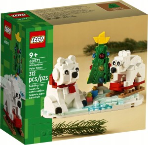 LEGO 40571 Classic Zimowe niedźwiedzie polarne