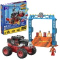 Hot Wheels HKF87 Monster Trucks Bone Shaker Kaskaderska sztuczka
