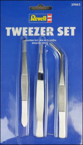 Revell 39063 Zestaw pęset - 3 szt.
